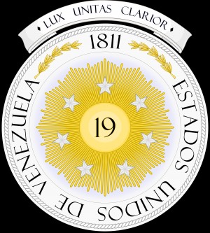 Venezuela First Republic Coat of Arms 1811-1812